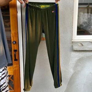 Aviator Nation Womens Velvet Sweatpants